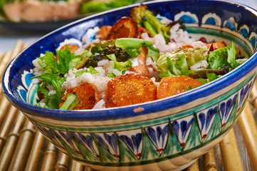 Freekeh Roasted Carrot Salad