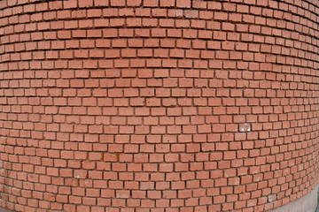 red rough brick wall abstract background