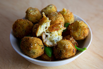 Deep Fried Risotto Balls