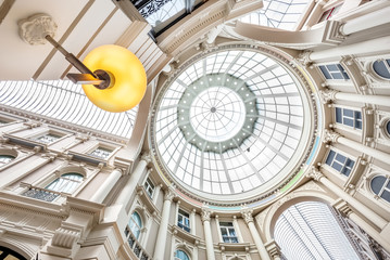 Bottom view of the Passage in The Hague - obrazy, fototapety, plakaty