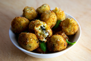 Deep Fried Risotto Balls