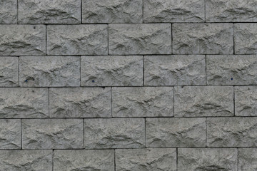 gray rough brick wall abstract background