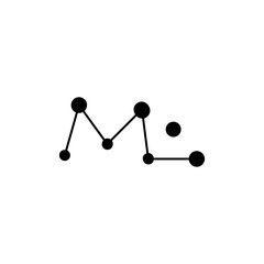 Molecule vector illustration design