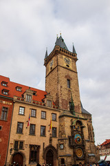 Fototapeta na wymiar The Old Town Hall in Prague
