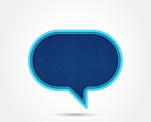 Chat bubble icon. Contact message sign. Talk, speak symbol. Communication balloon template. Support message or contact icon. Talking, thinking chat bubble. Thought sign. Vector