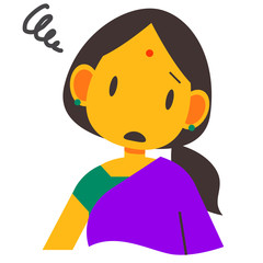 インド人女性　困る