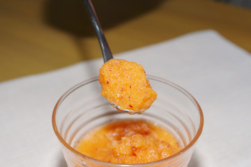 自家製のスムージー