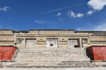 Obraz premium Palais mixtèque à Mitla, Mexique