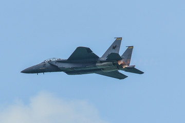 Fototapeta na wymiar McDonnell Douglas F-15E Strike Eagle