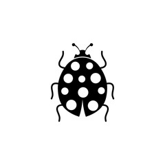 Beauty bug vector illustration icon design