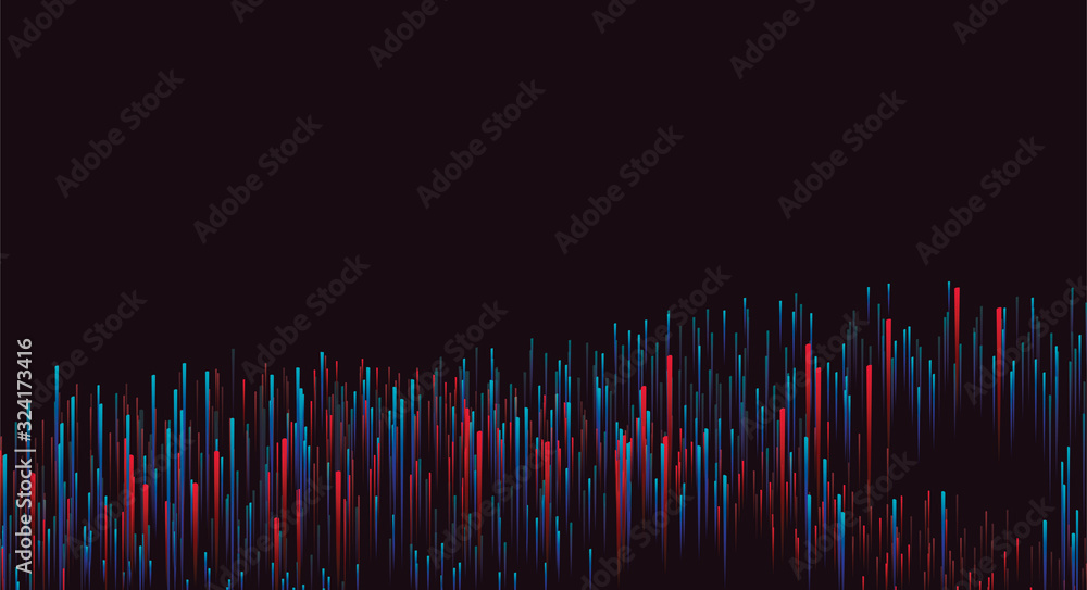 Poster speed lines composed of glowing backgrounds, abstract vector background