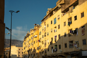 Living in community in a block of flats