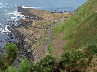 Giants Causeway Coastal Ireland Landmark