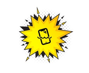 Smartphone waterproof icon. Quote speech bubble. Phone sign. Mobile device symbol. Quotation marks. Classic smartphone waterproof icon. Vector