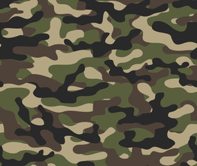  Camouflage pattern forest vector military forest background for clothing print. Modern design.