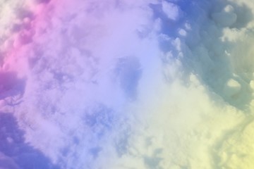 Background for your lettering. Rainbow background in the snow.