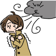 北風と太陽（北風）