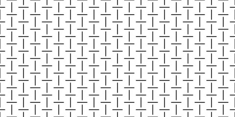 Seamless simple pattern of dotted geometric lines. Minimal style