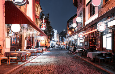 Ningbo Old Street Night Scene