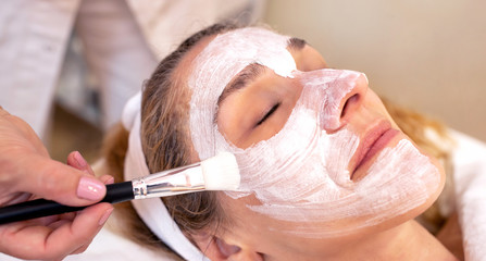 Facial skin repair and rejuvenation mask