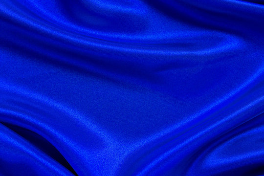 Beautiful blue cloth as background