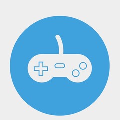 joystick controller icon vector illustration and symbol for website and graphic design