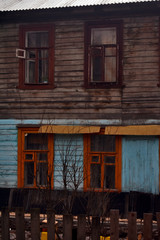 Fototapeta na wymiar old beautiful wooden house. Nizhny Novgorod. Russia