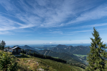 Fototapeta na wymiar Alpen-Panorama