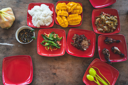 A Philippine Bbq Dish At A Island Hopping Tour