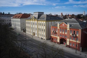 Fototapeta na wymiar City landscape, Veszprém