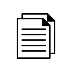 document - billing icon vector design template