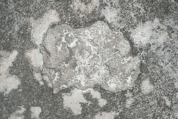 cracked concrete floor texture - old road