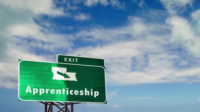 Street Sign the Way to Apprenticeship