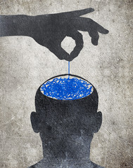 mental disorder conceptual digital illustration