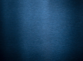 brushed blue metal texture background