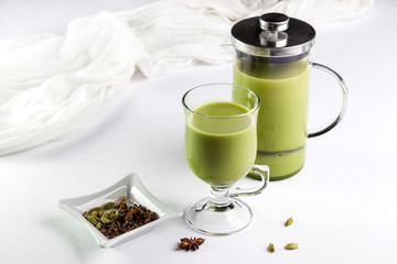 Image with matcha tea.