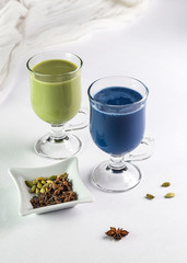 Image with matcha tea.