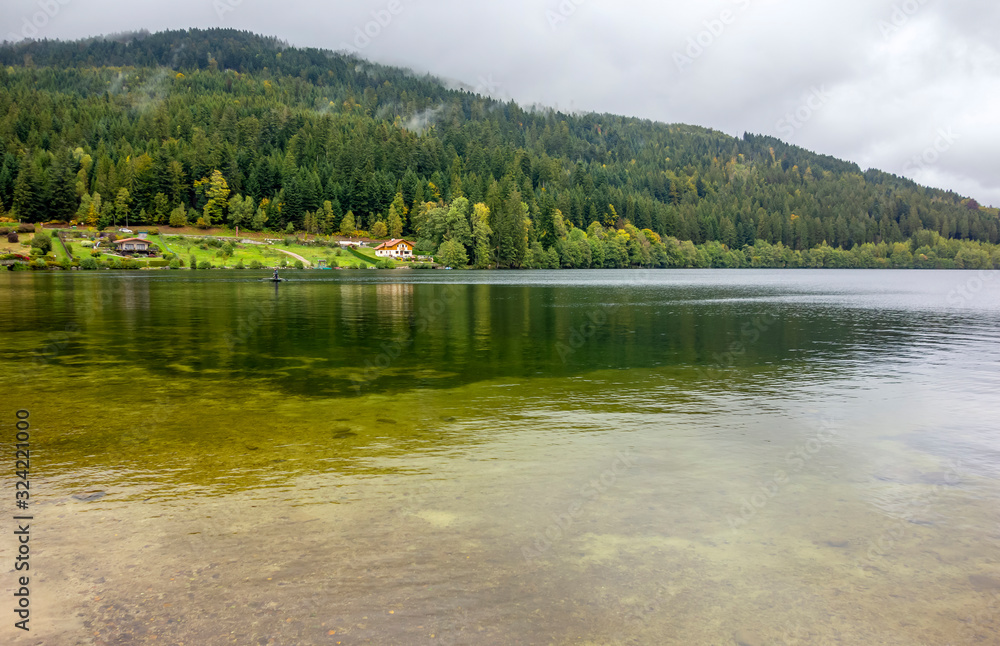 Poster Lac de Gerardmer in France