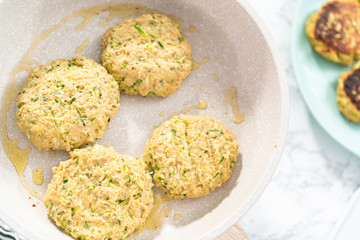 Zucchini cakes
