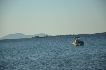 The famous saline of Trapani, Sicily