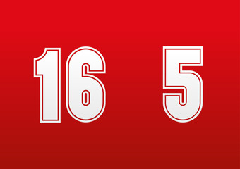 Ferrari Formula 1 race numbers year 2020 - obrazy, fototapety, plakaty
