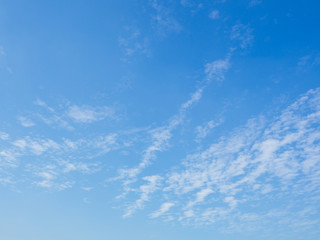 Fototapeta premium Sky with clouds,Blue skies, white clouds ,The vast blue sky and clouds