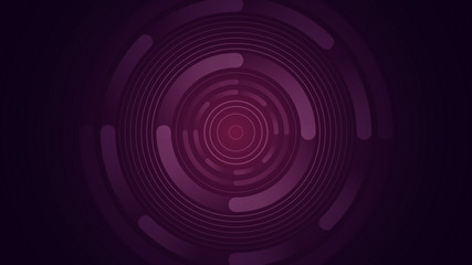 Purple Circle Technology Modern Background
