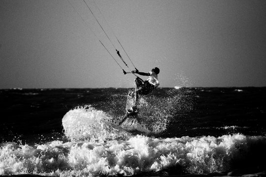 man fishing in sea