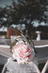 wedding rose decoration