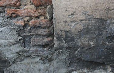 Cement rough wall abstract texture and background.