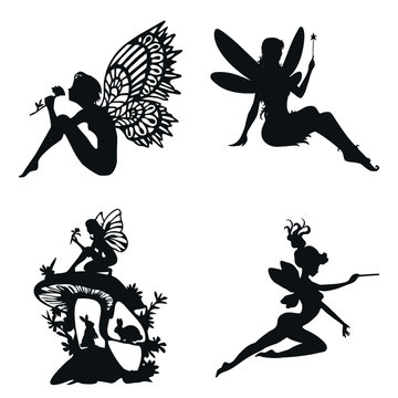Fairies vector Illustration