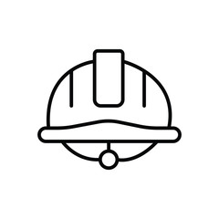 Hard hat icon vector illustration photo