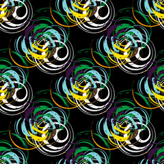 abstract color pattern in graffiti style. Quality illustration for your design