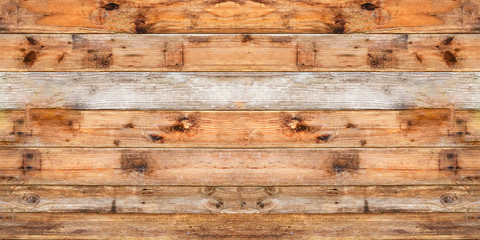 Old rustic wood planks wall texture - wooden background